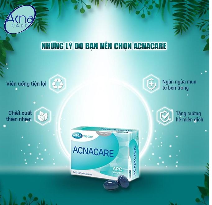 Viên uống Mega We Care Acnacare