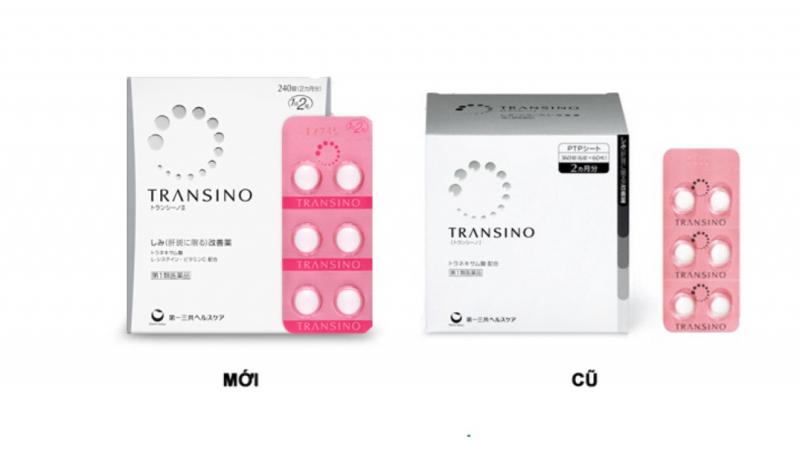 Viên uống mờ nám, trắng da Transino Whitening