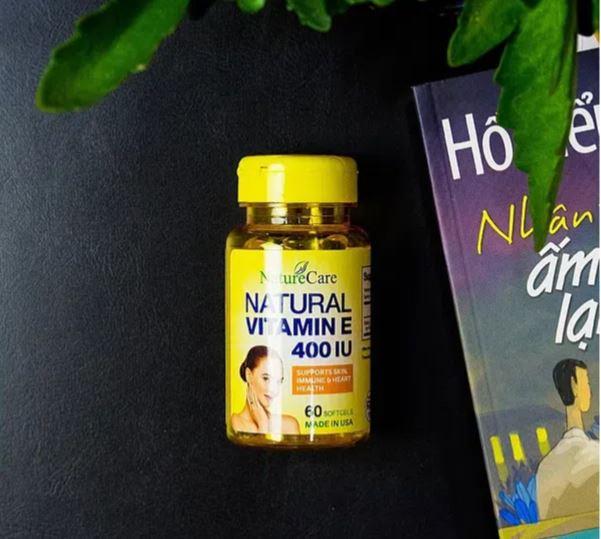 Viên uống Natural Vitamin E 400 Iu Naturecare