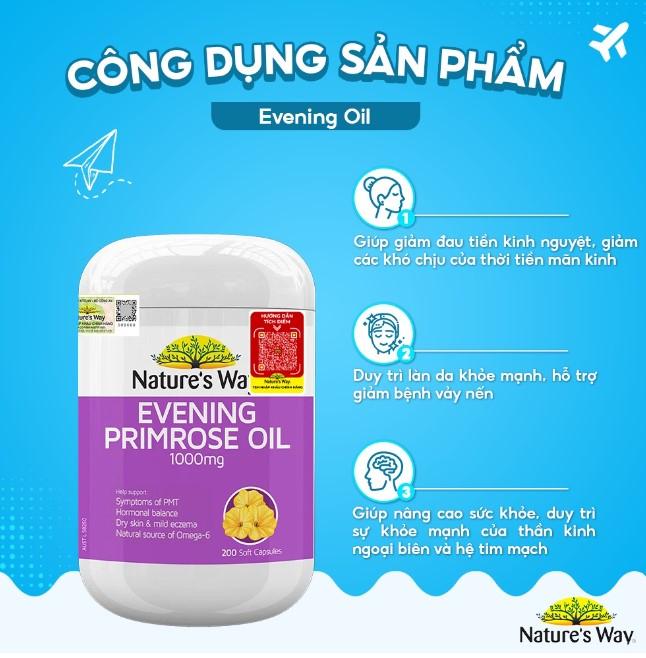 Viên uống Nature's Way Evening Primrose Oil