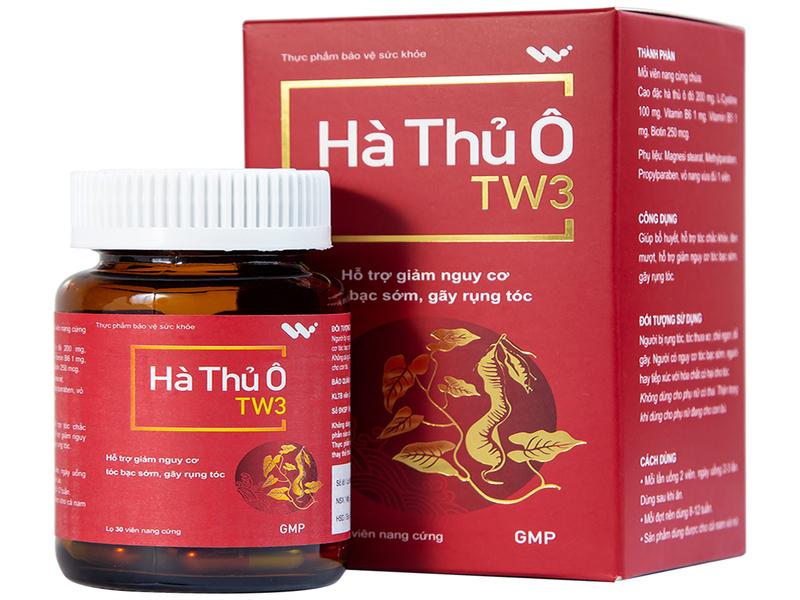 Viên uống Hà Thủ Ô TW3