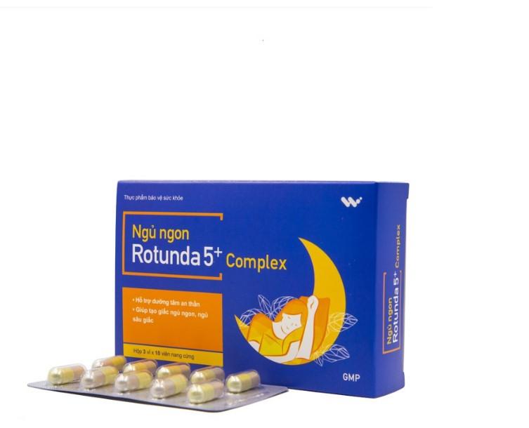 Viên uống ngủ ngon Rotunda 5+ Complex