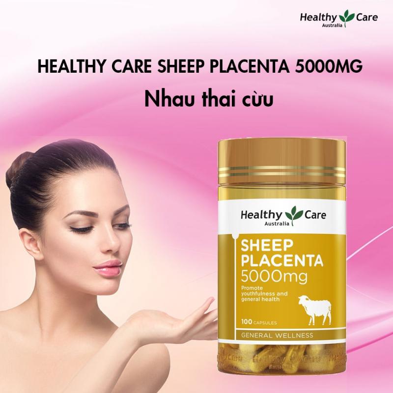 Viên uống nhau thai cừu chống lão hóa, giúp da căng mịn Healthy Care Sheep Placenta
