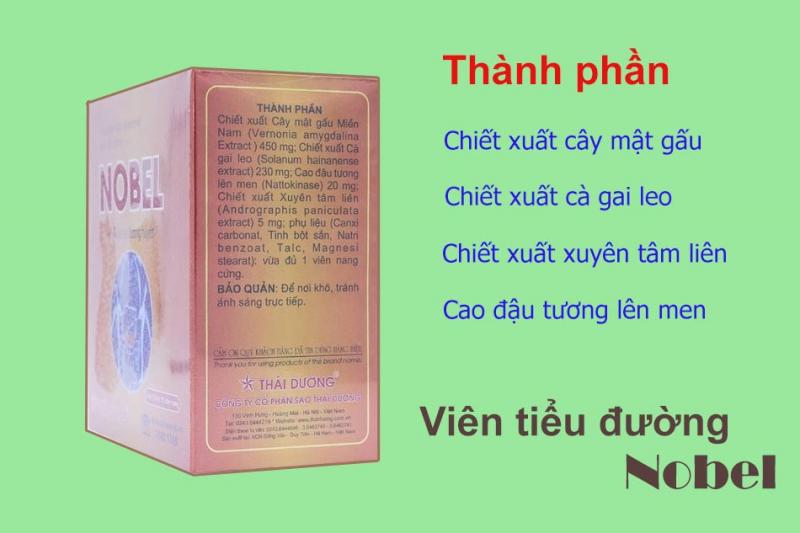 Viên uống Nobel tiểu đường Sao Thái Dương