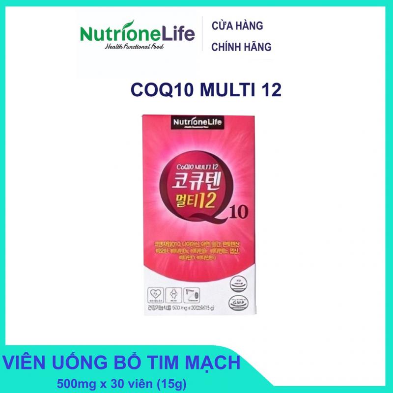 Viên Uống NUTRIONELIFE CoQ10 Multi 12