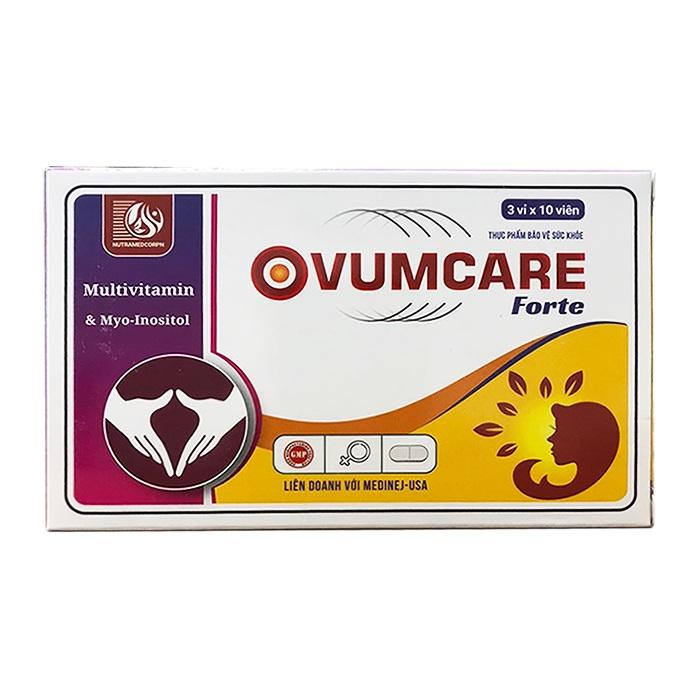 Viên uống Ovumcare Forte hỗ trợ điều trị hiếm muộn