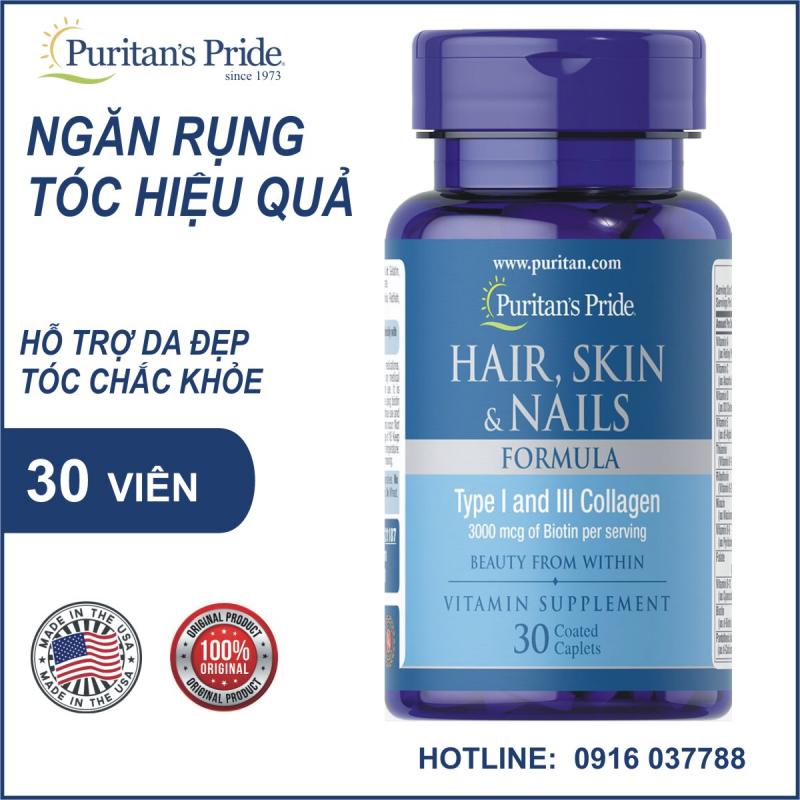 Viên uống Puritan's Pride Hair Skin Nails