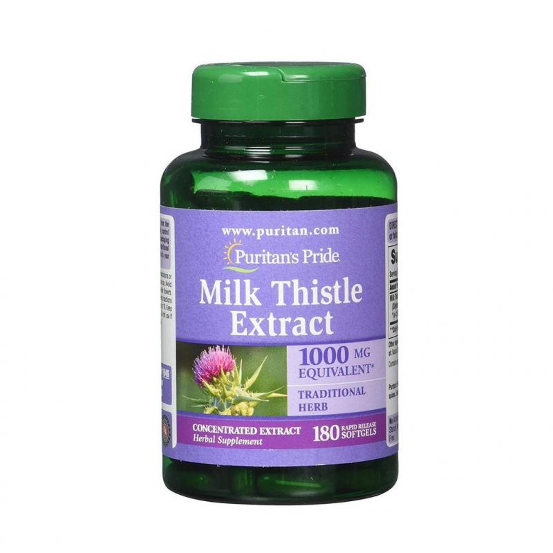 Viên uống Puritan's Pride Milk Thistle Extract