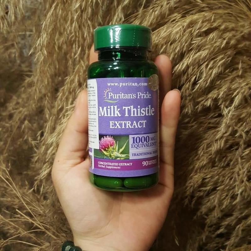 Viên uống Puritan's Pride Milk Thistle Extract