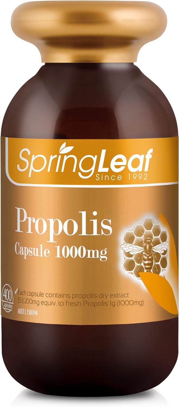 Viên uống sáp ong SpringLeaf Propolis Capsule 2000mg