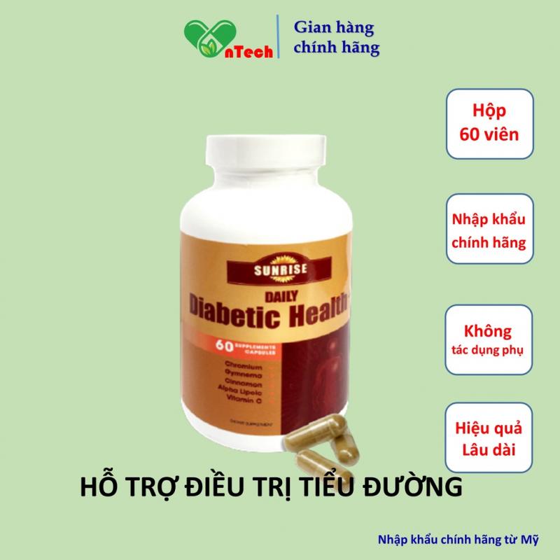 Viên uống Snrise Toward Health ﻿Daily Diabetic