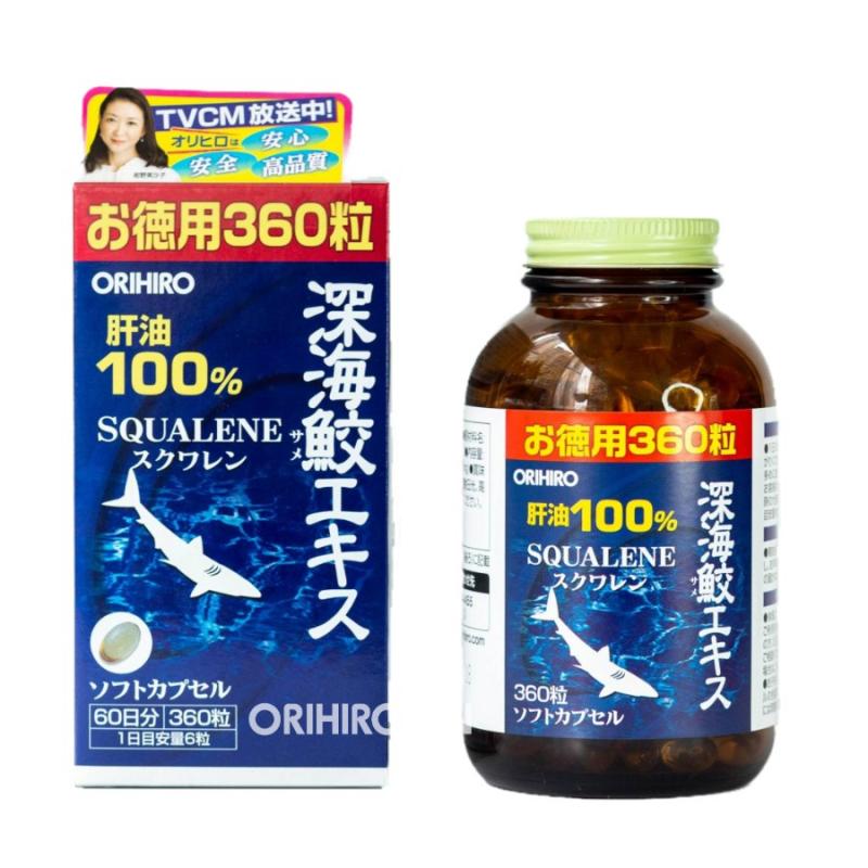 Viên uống sụn vi cá mập Orihiro Squalene