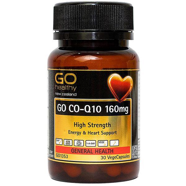 Viên uống tăng cường sức khỏe tim mạch Go Healthy CO Q10 160mg