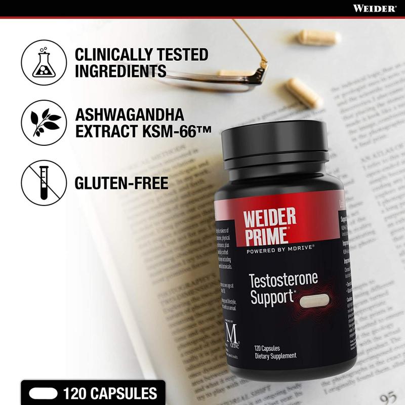 Viên uống Weider Prime Testosterone Support