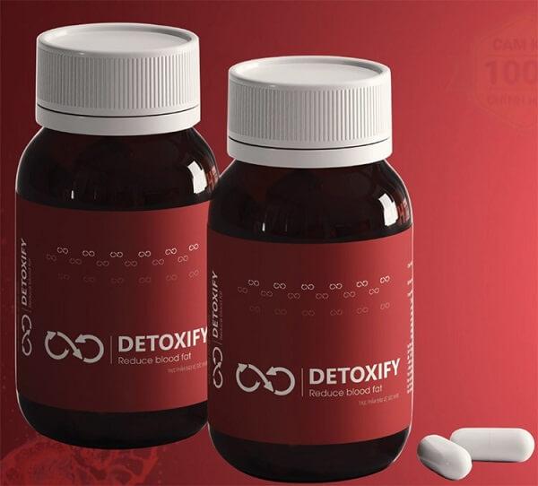 Viên uống thải độc mỡ nội tạng Detoxify