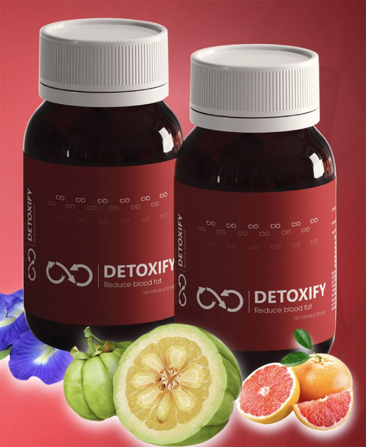 Viên uống thải độc mỡ nội tạng Detoxify