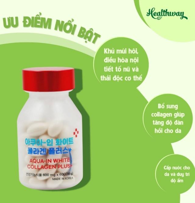 Viên uống trắng da cấp nước Hàn Quốc Plus+ Dr.Lb