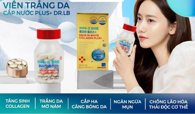 Viên uống trắng da cấp nước Plus+ Dr.Lb