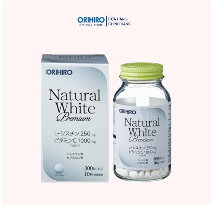 Viên uống trắng da Natural White Premium ORIHIRO