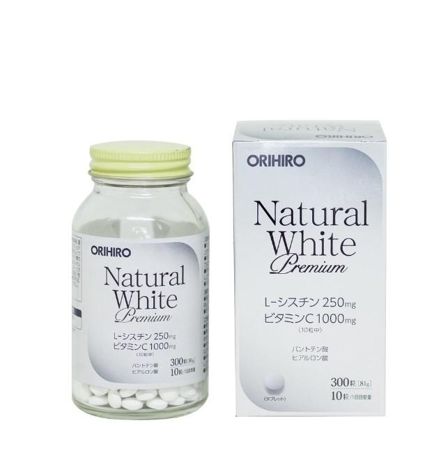 Viên uống trắng da Natural White Premium  Orihiro