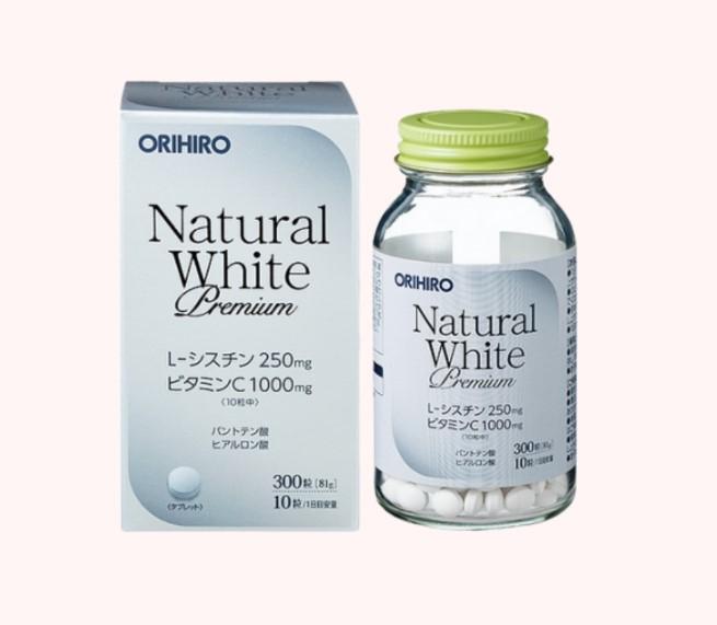 Viên uống trắng da Natural White Premium Orihiro