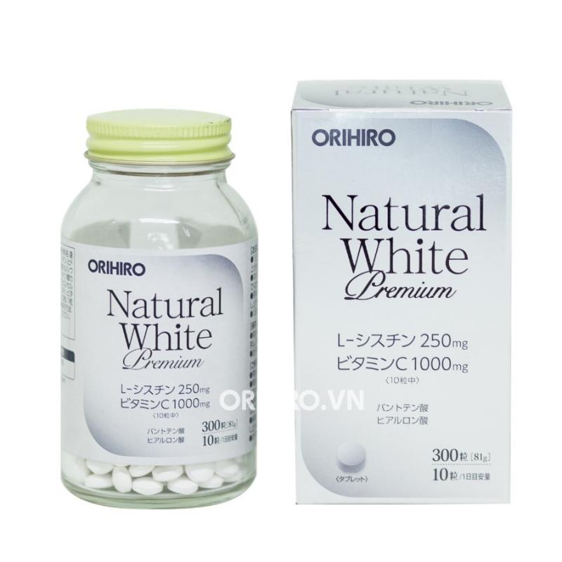 Viên uống trắng da Natural White Premium ORIHIRO