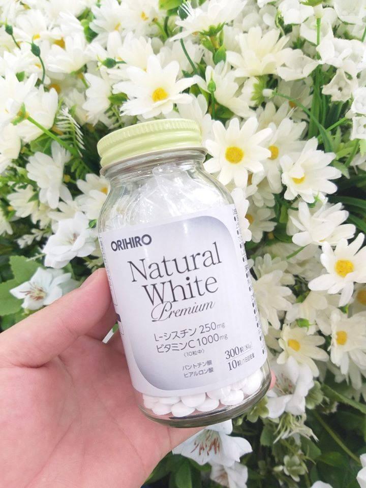 Viên uống trắng da Natural White Premium ORIHIRO