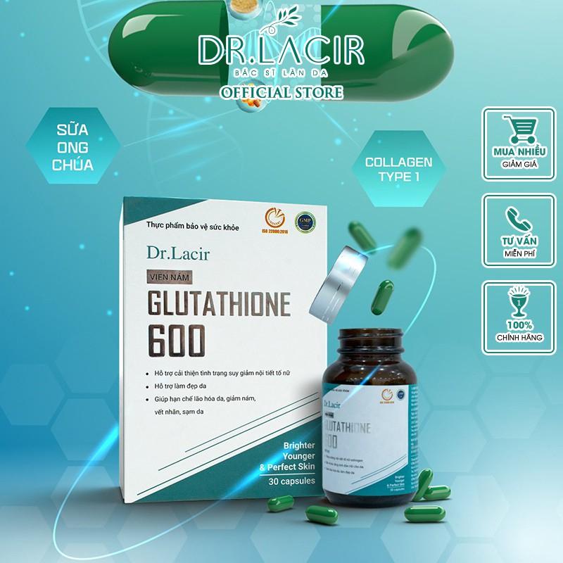 Viên Uống Trắng Da Ngừa Nám DR.LAICR GLUTATHIONE 600 DR22