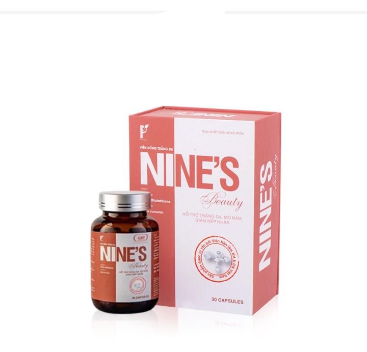 Viên uống trắng da NiNe's Beauty mờ nám, giảm nếp nhăn