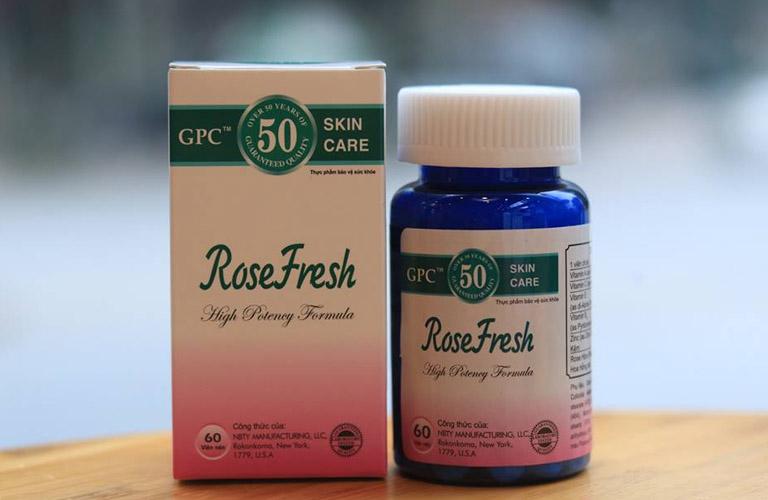 Viên uống trị mụn rosefresh