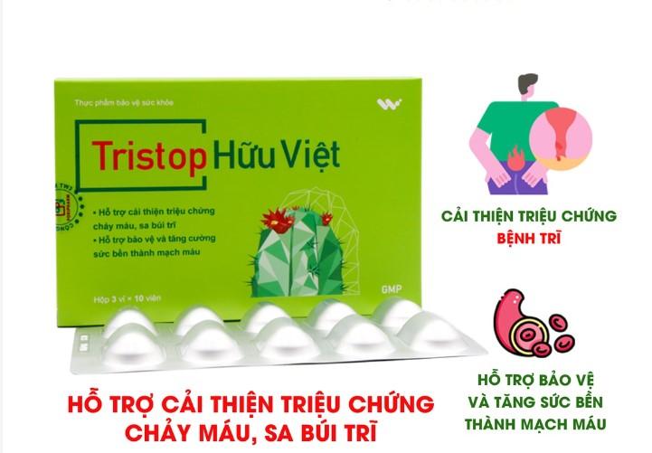 Viên uống Tristop Hữu Việt