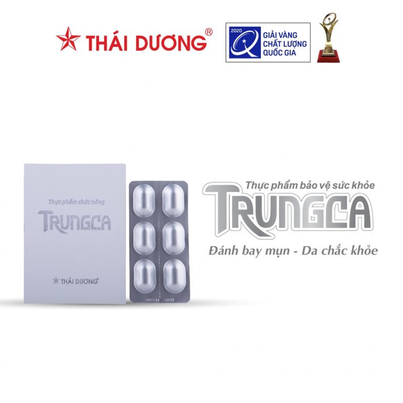 Viên uống TrungCa ngừa mụn Sao Thái Dương