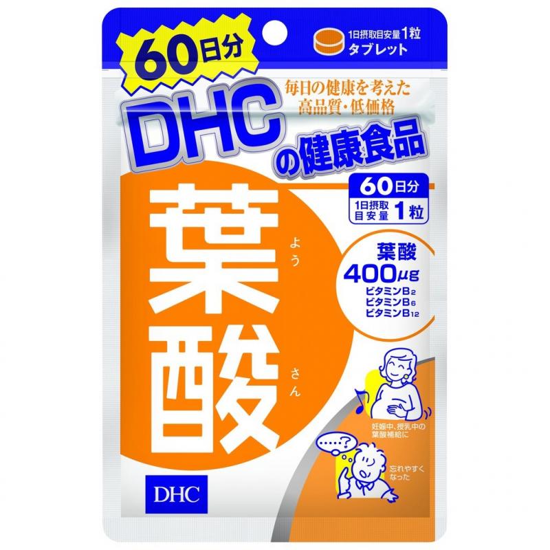 Viên uống vitamin dành cho Bà bầu DHC Folic Acid