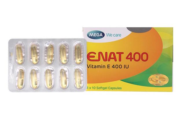 Viên uống Vitamin E Enat 400