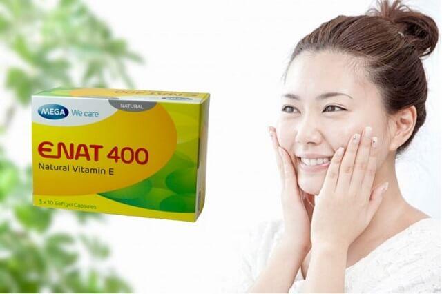 Viên uống Vitamin E Enat 400