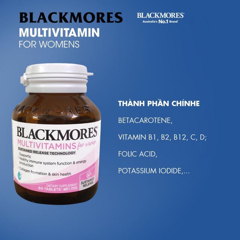 Viên uống vitamin tổng hợp dành cho phụ nữ Blackmores Multivitamin For Women