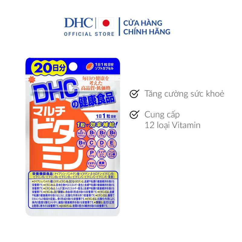 Viên uống vitamin tổng hợp DHC Multi Vitamins