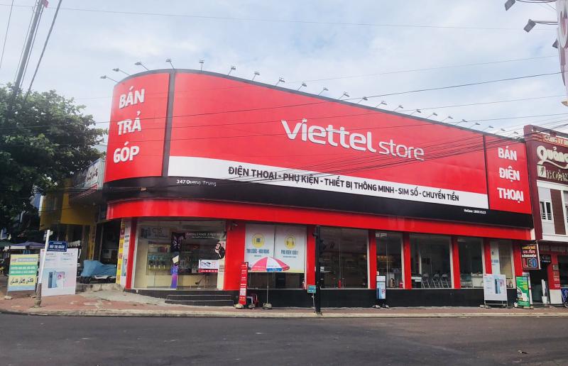 Cơ sở Viettel Store tại đường Quang Trung, TX. An Khê