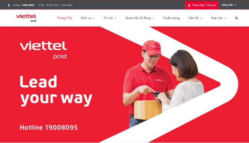 Website của Viettel Post