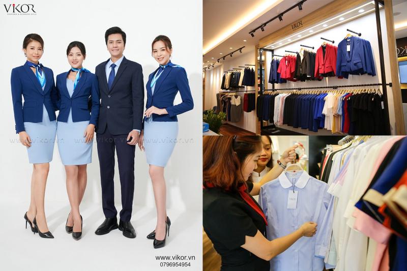 Showroom hơn 300 mẫu đồng phục công sở may sẵn, đáp ứng nhanh nhu cầu đồng phục doanh nghiệp từ 01 bộ trở lên.