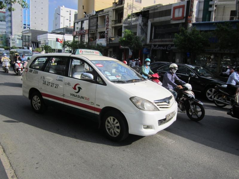 Hãng taxi VinaSun Taxi giá rẻ, uy tín