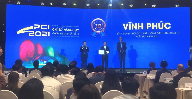 Vĩnh Phúc đứng thứ 5 về chỉ số năng lực cạnh tranh cấp tỉnh PCI năm 2021