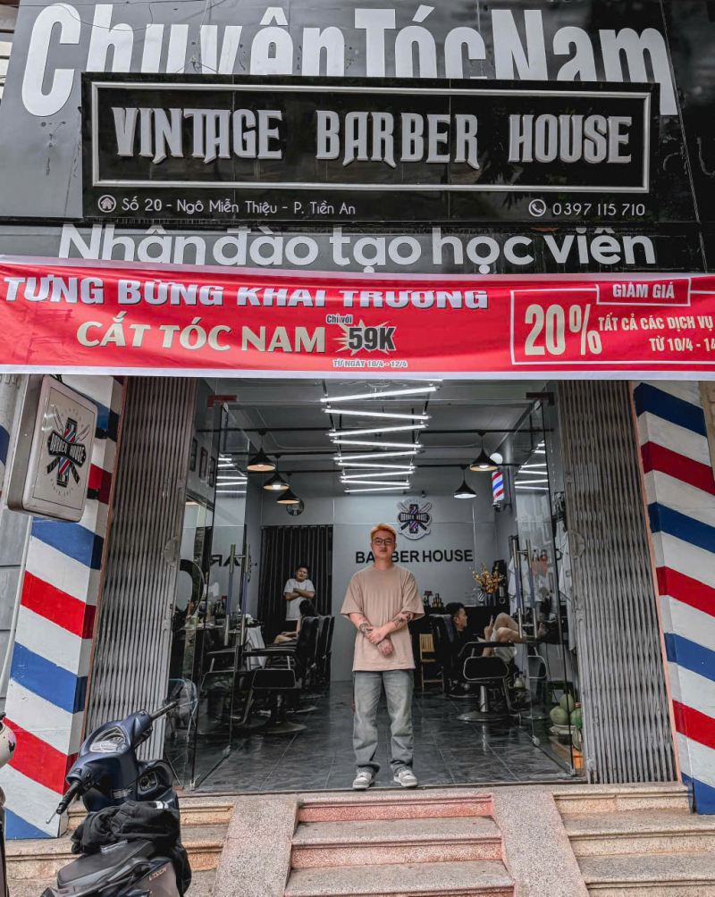 Vintage Barber House