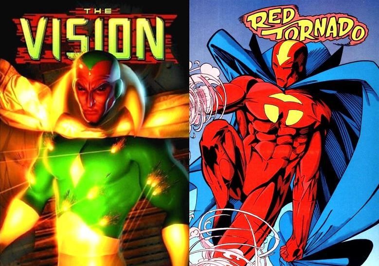 Vision và Red Tornado