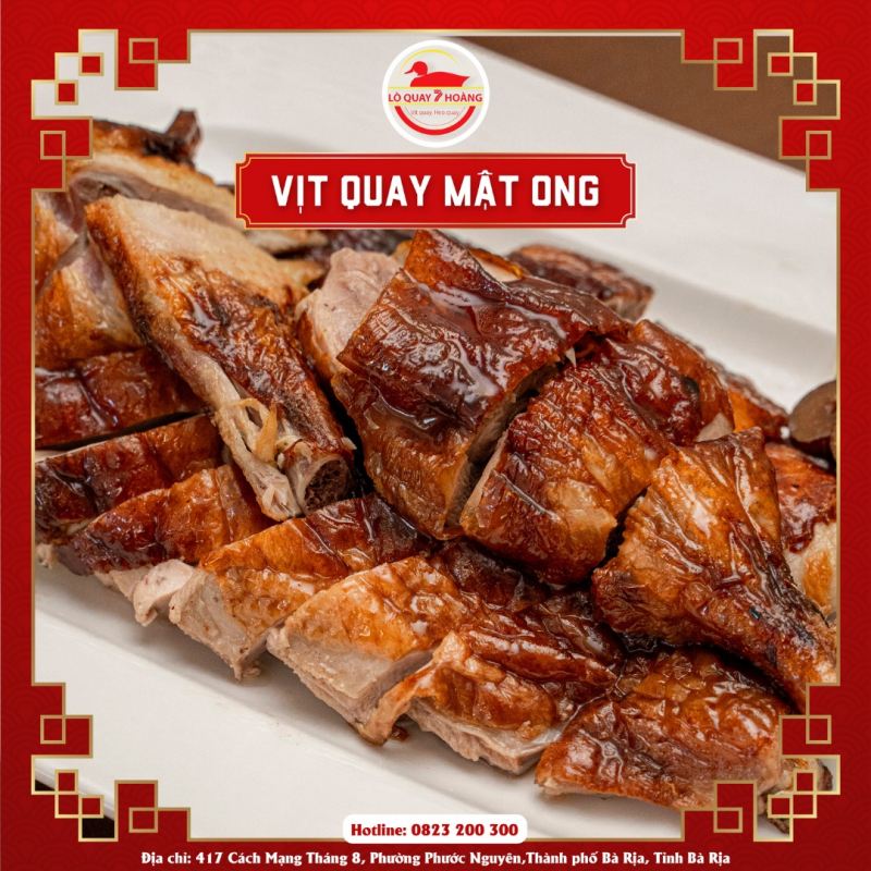 Vịt quay mật ong 7 Hoàng