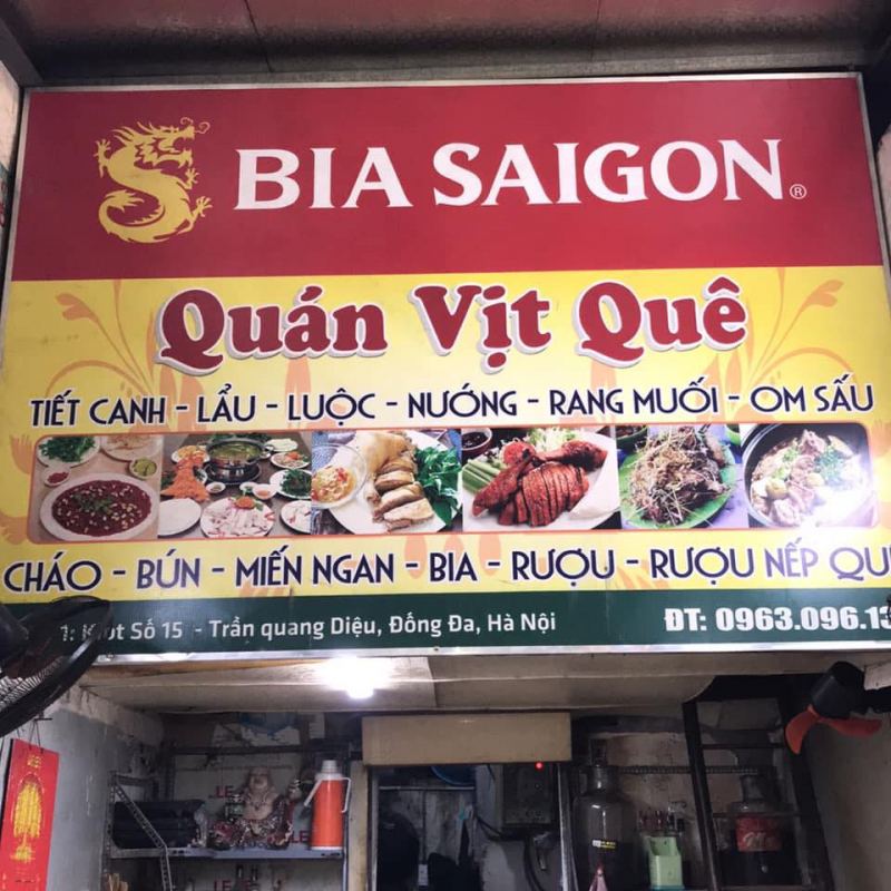 Vịt Quê Chợ Thái Hà