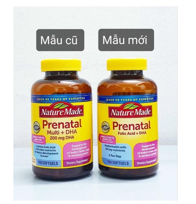 Nature Made Prenatal Multi + DHA