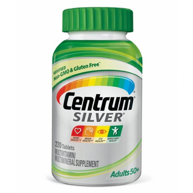 Vitamin Centrum Silver For Adults 50+ dành cho nam