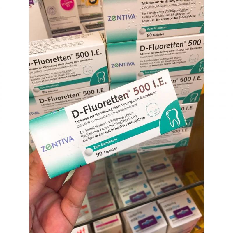 Vitamin D-Fluoretten 500 IE