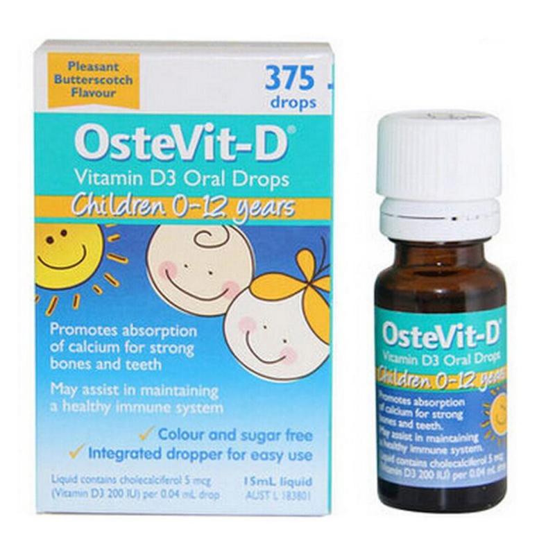 Vitamin D3 Ostevit cung cấp 200IU vitamin D trong mỗi liều